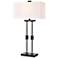Roseden Court 34" High 1-Light Table Lamp - Matte Black - LED
