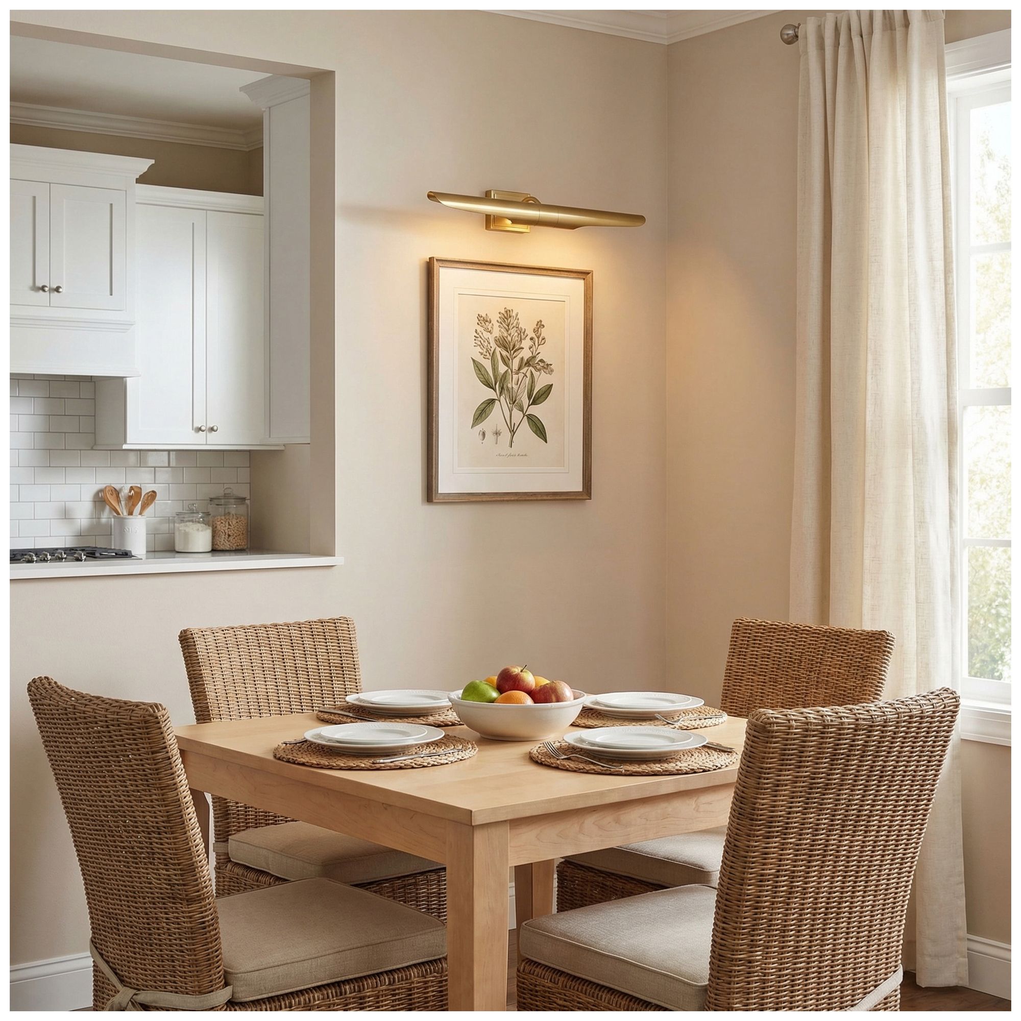 Roselyn 22" Wide 2-Light Aged Brass Picture Light