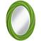 Rosemary Green 30" High Oval Twist Wall Mirror