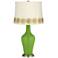 Rosemary Green Anya Table Lamp with Flower Applique Trim