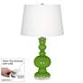 Rosemary Green Apothecary Table Lamp with Dimmer