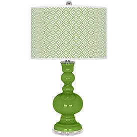 Image1 of Rosemary Green Diamonds Apothecary Table Lamp
