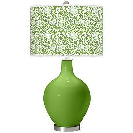 Image1 of Rosemary Green Gardenia Ovo Table Lamp