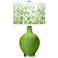 Rosemary Green Mosaic Giclee Ovo Table Lamp