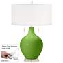 Rosemary Green Toby Table Lamp with Dimmer