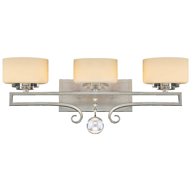 Image 1 Rosendal Silver 3-Light 25 Wide Savoy House Sconce