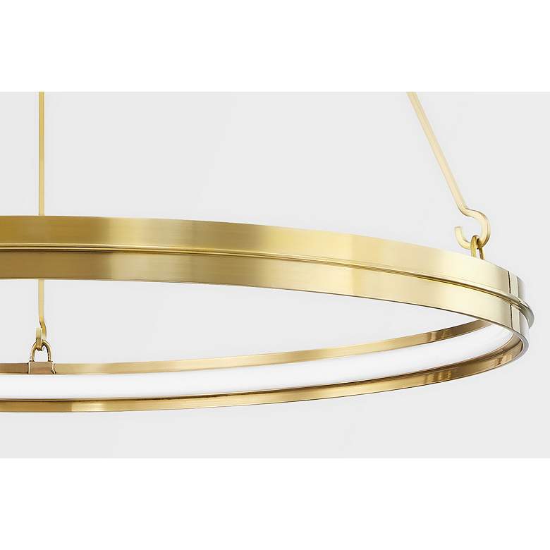 Image 3 Rosendale Sm LED Chandelier Brass more views