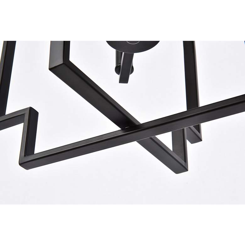 Image 7 Rosenfeld 4 Lts Pendant In Black more views