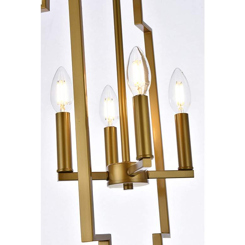 Image 6 Rosenfeld 4 Lts Pendant In Brass more views