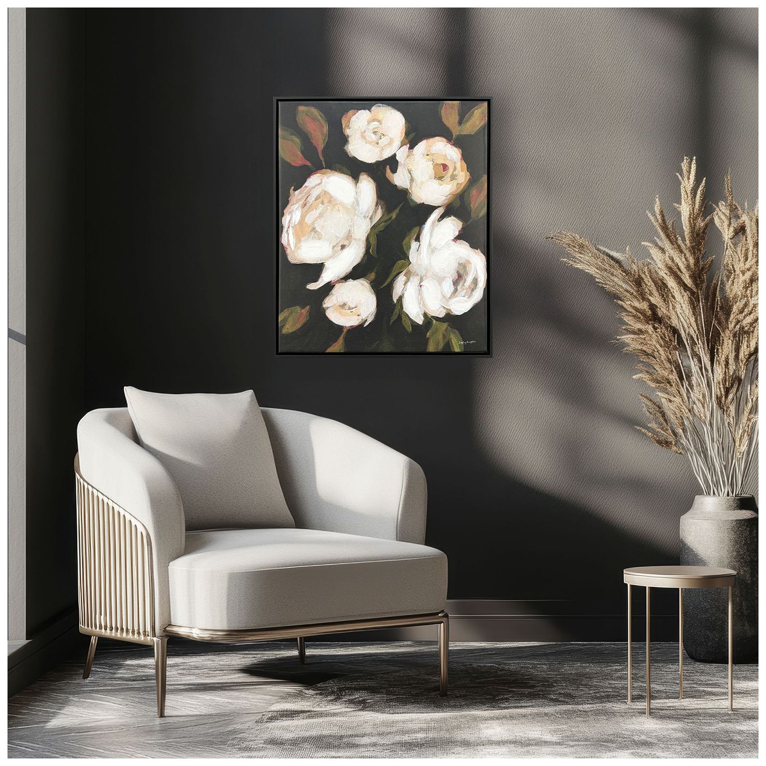 Image 5 Roses For Mama II 29"W x 35"H Canvas Art more views