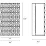 3_Rosgloy 1-Light Gold Crystal LED Wall Sconces more views