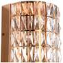 5_Rosgloy 1-Light Gold Crystal LED Wall Sconces more views