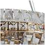 4_Rosgloy 10-Light Gold Crystal Drum Chandelier more views