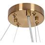 4_Rosgloy 10-Light Gold Crystal Mini Drum Chandelier more views