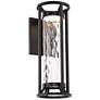 1_Roslyn 19"H x 7"W 1-Light Outdoor Wall Light in Black