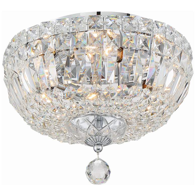 Image 1 Roslyn 4 Light Polished Chrome Ceiling Mount