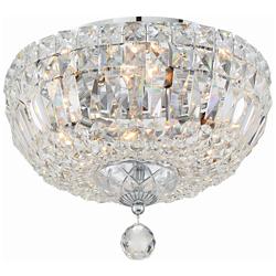 Roslyn 4 Light Polished Chrome Ceiling Mount