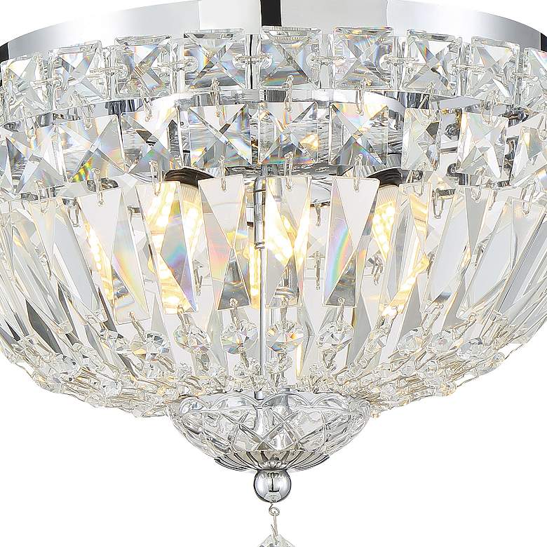 Image 3 Roslyn 4 Light Polished Chrome Ceiling Mount more views