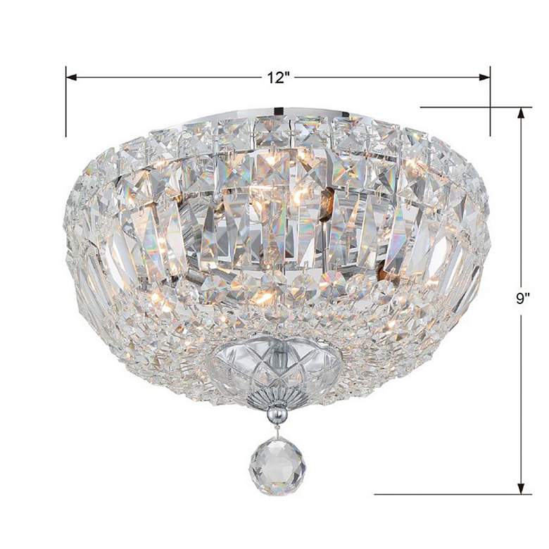 Image 4 Roslyn 4 Light Polished Chrome Ceiling Mount more views