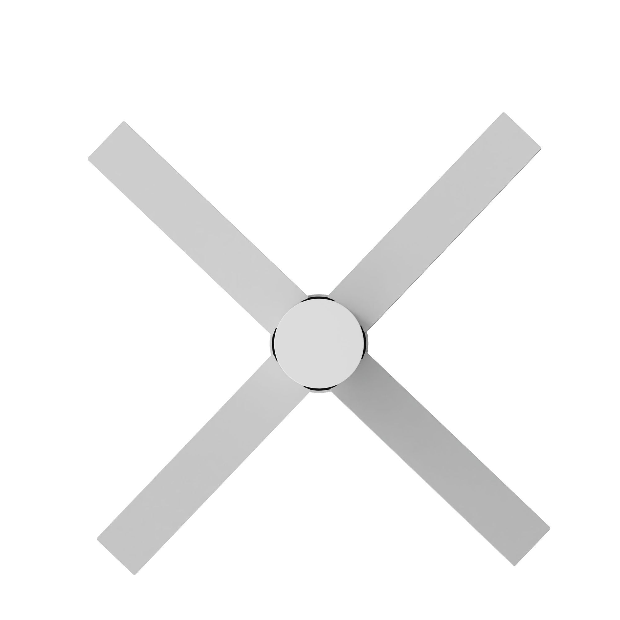 Image 3 Ross 52" Wide 4-Blade White Wall Control LED Ceiling Fan more views