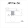 2_Roswell 8" Wide Aged Brass Ceiling Light more views