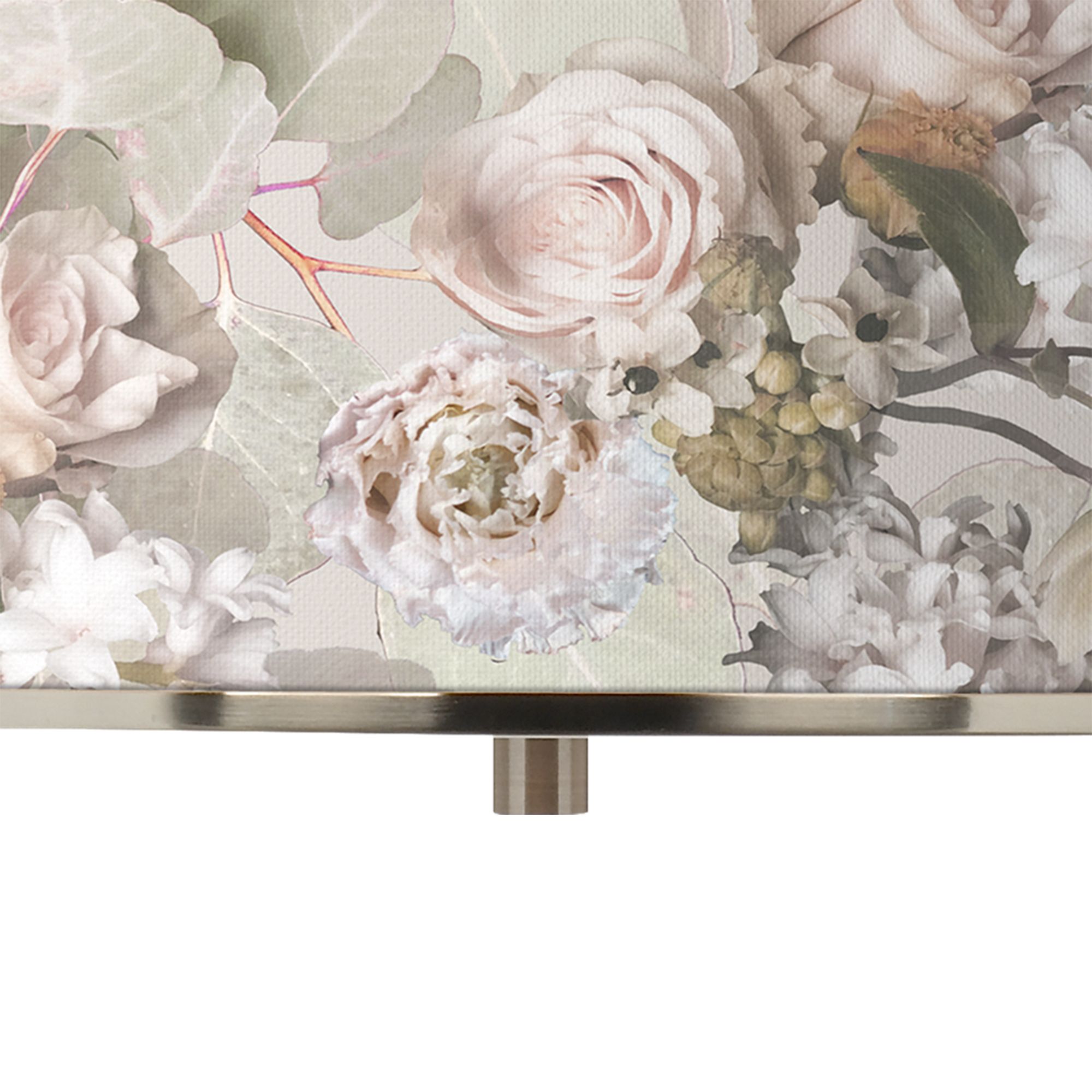 Image 2 Rosy Blossoms Giclee Glow 16" Wide Pendant Light more views