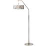 Thumbnail2 of Rosy Blossoms Giclee Glow Arc Floor Lamp