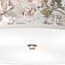 3_Rosy Blossoms Giclee Nickel 20 1/4" Wide Ceiling Light more views