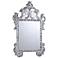 Rota Etched Glass 30 1/2" x 48" Silver Wall Mirror
