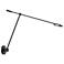 Rotaire Black Adjustable Wall Lamp