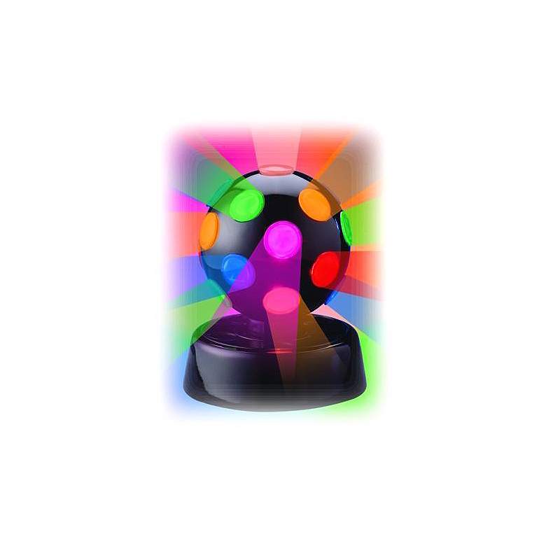 Image 1 Rotating Multicolor 4 inch Disco Ball Lamp