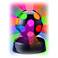 Rotating Multicolor 4" Disco Ball Lamp