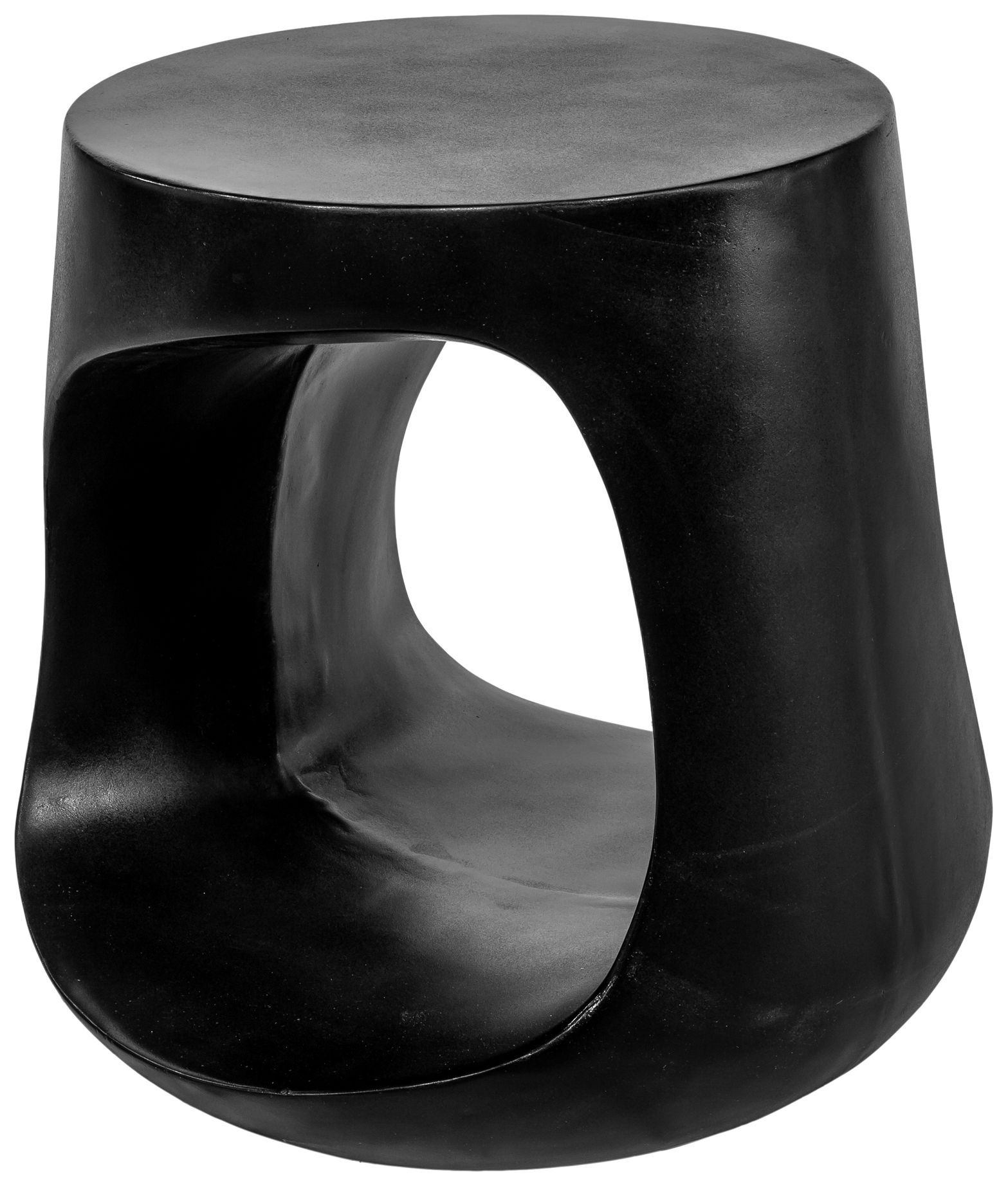 Image 2 Rothko Outdoor Stool Black more views