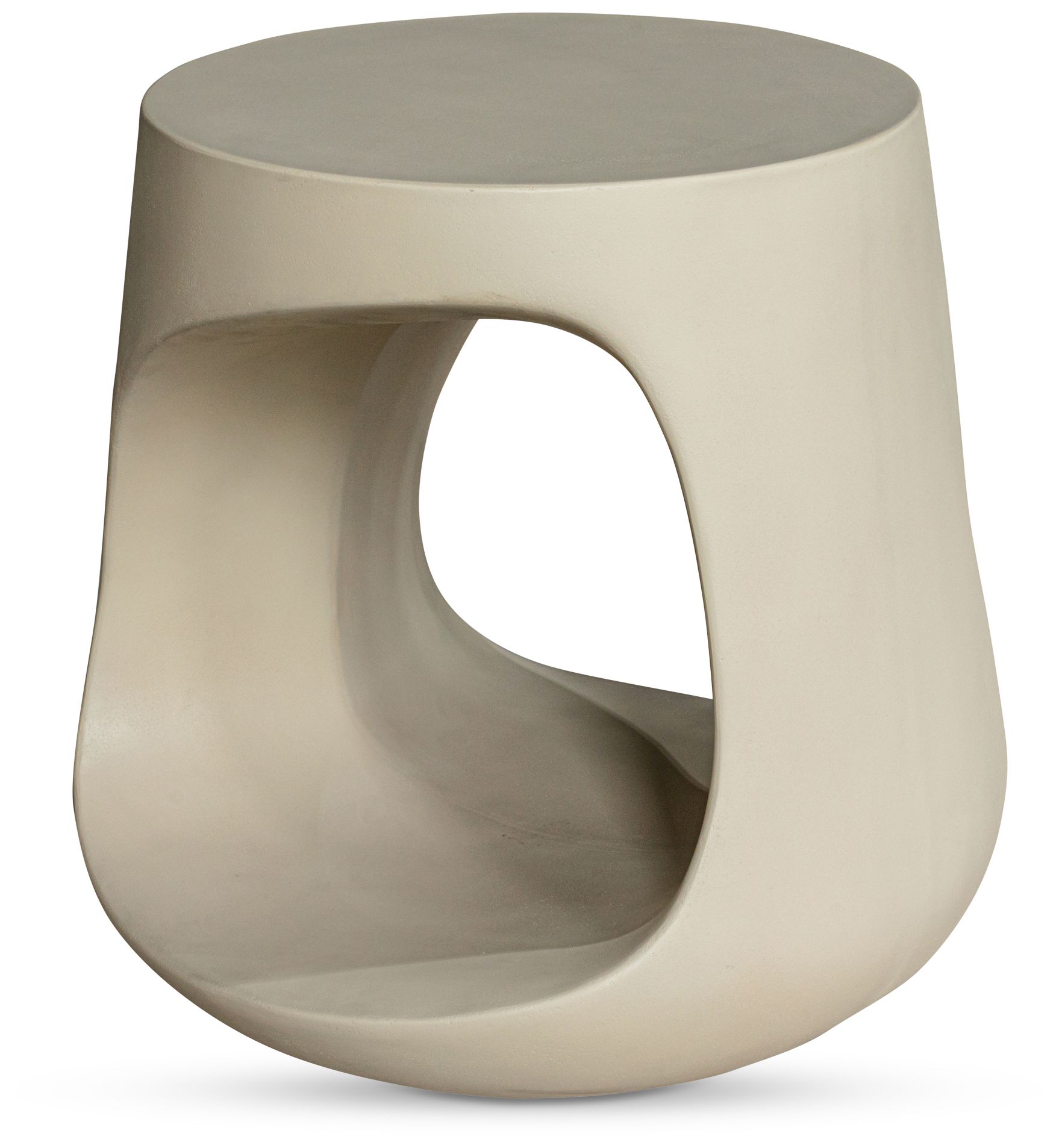Image 2 Rothko Outdoor Stool Cream more views