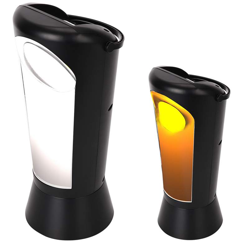 Image 1 Roths 13 inch High Black LED Reflective Pathway Light