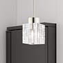 1_Rotterdam 1 Light Polished Nickel Mini Pendant