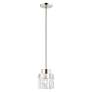 3_Rotterdam 1 Light Polished Nickel Mini Pendant more views