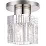 2_Rotterdam 7" Wide Polished Nickel Ceiling Light