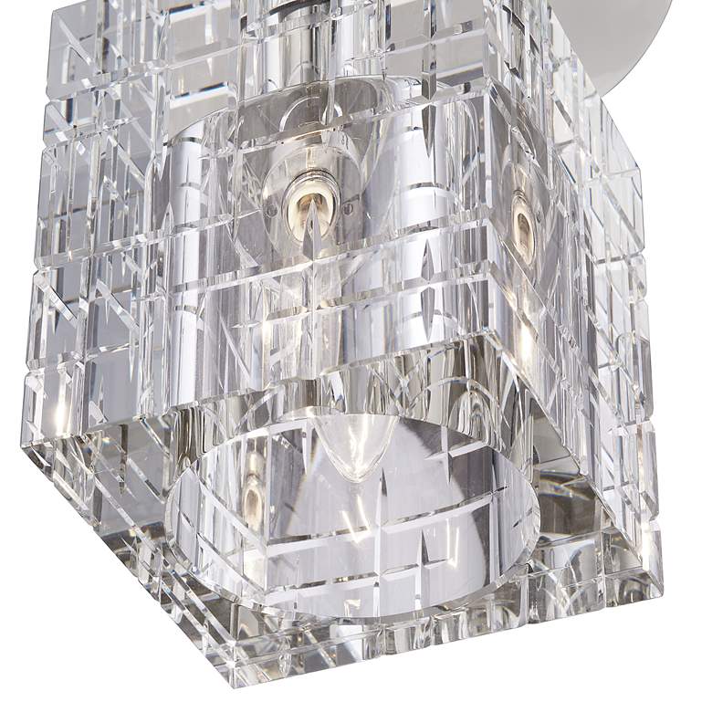 Image 6 Rotterdam 7" Wide Polished Nickel Ceiling Light more views