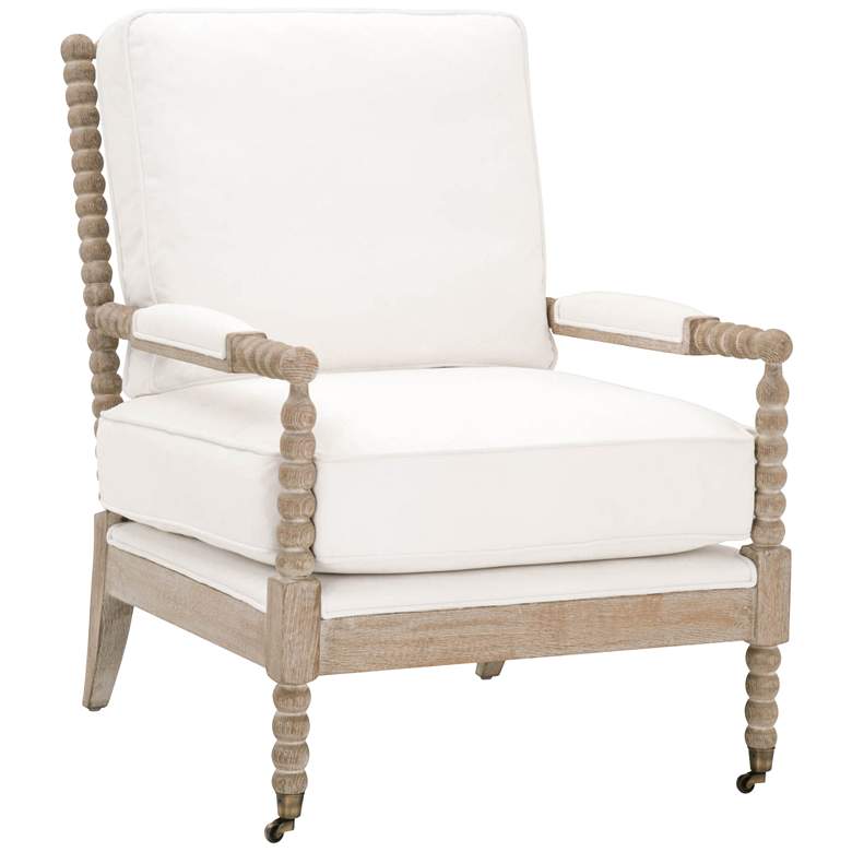 Image 1 Rouleau LiveSmart Peyton-Pearl and Natural Gray Club Chair