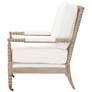 Rouleau LiveSmart Peyton-Pearl and Natural Gray Club Chair