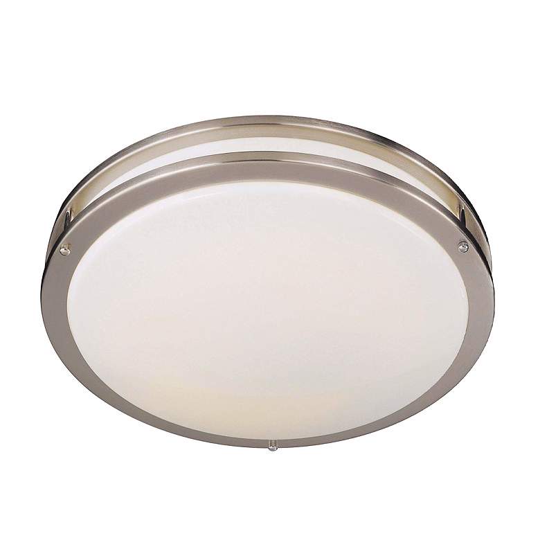 Image 1 Round 16 1/4" Wide Ceiling Light Fixture