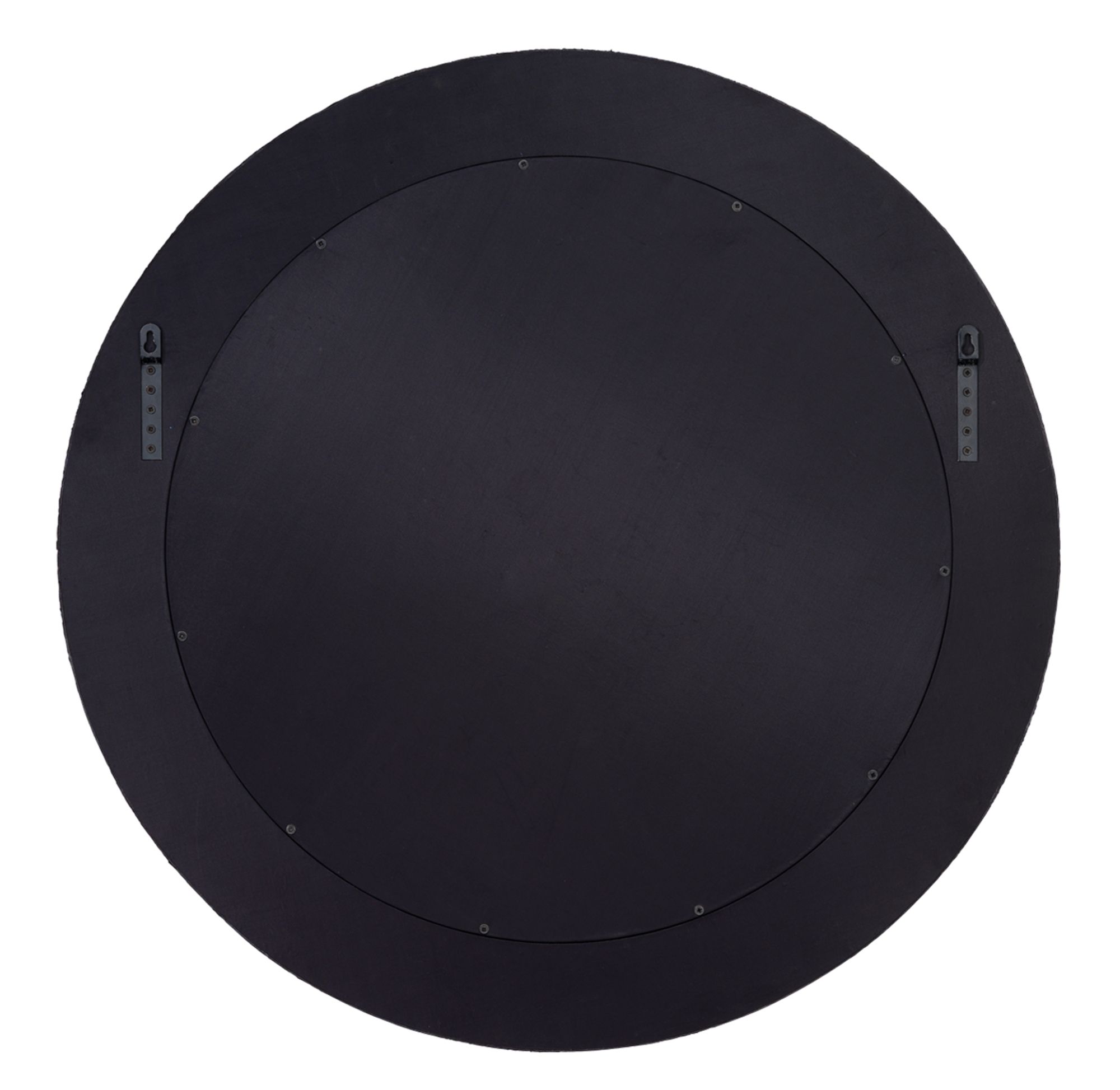 Image 5 Round Cross Stitch 36" Round Mirror, Espresso Hide more views