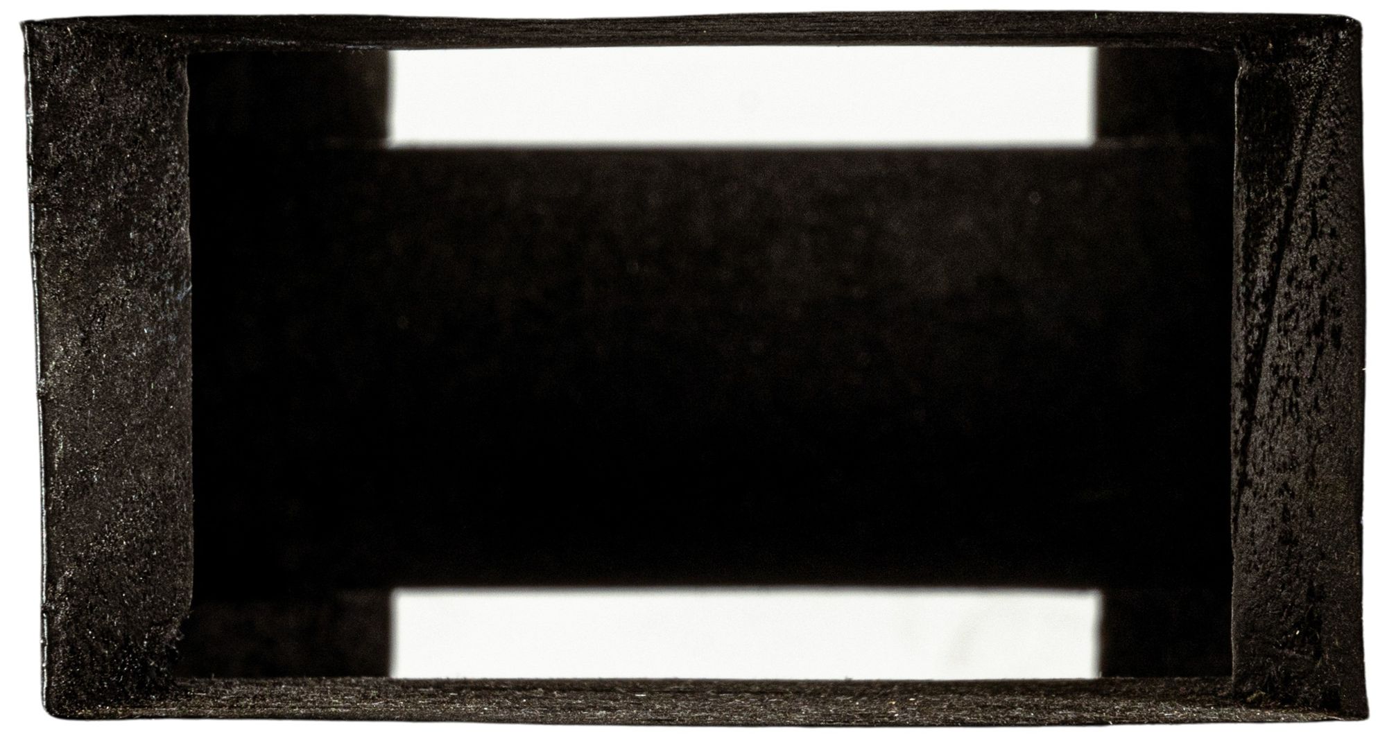 Image 5 Round Mindi Wood Stool with Textured Surface, Black more views