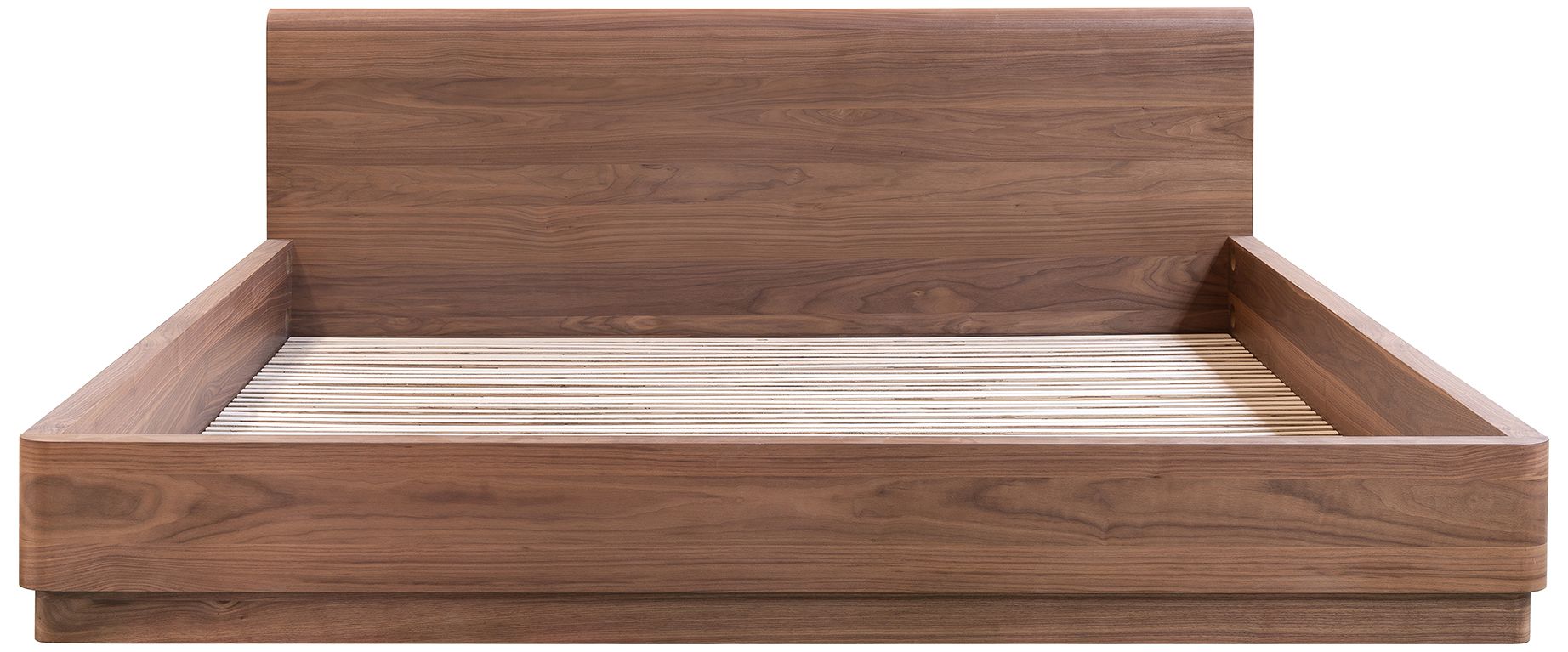 Image 2 Round Off King Bed Walnut Brown more views