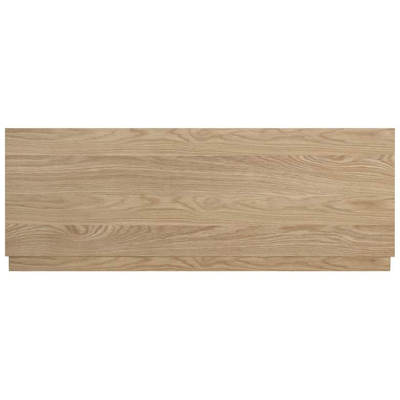 Image 5 Round Off Queen Bed Light Oak Brown more views