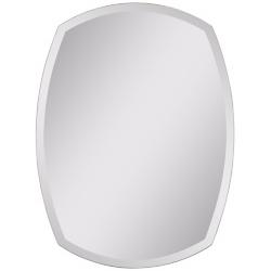 Rounded Rectangle 32&quot; x 24&quot; Frameless Wall Mirror