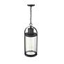 3_Roundhouse 22 1/2" High Black Outdoor Hanging Light more views