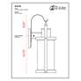 Roundhouse 24 3/4" High Black Outdoor Wall Light in scene
