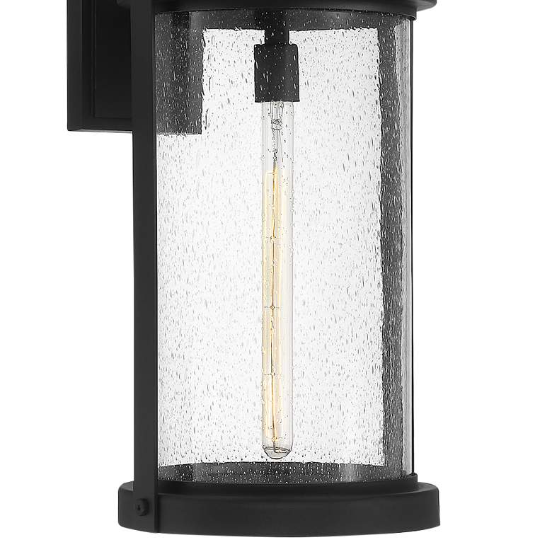 Image 4 Roundhouse 31 3/4" High Black Outdoor Wall Light more views